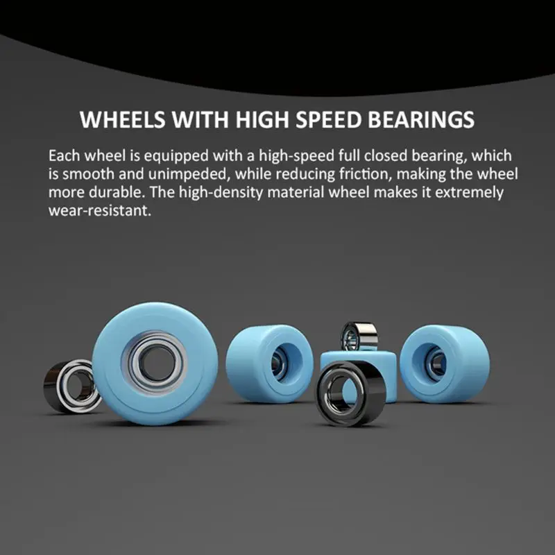 

Children's Educational Toys gift Finger SkateBoard Wooden Fingerboard Toy Professional Stents Finger Skate Set