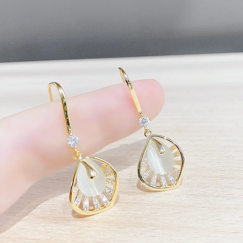 

Корейский простой модный прозрачный Циркон женский роскошный темперамент Свадебная мода