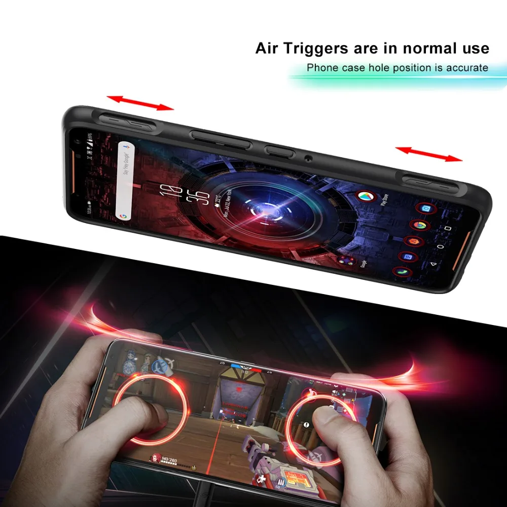 Для Asus ROG Phone II чехол матовый Мягкий силиконовый чехол для телефона Asus ROG Phone 2 Phone2 чехол