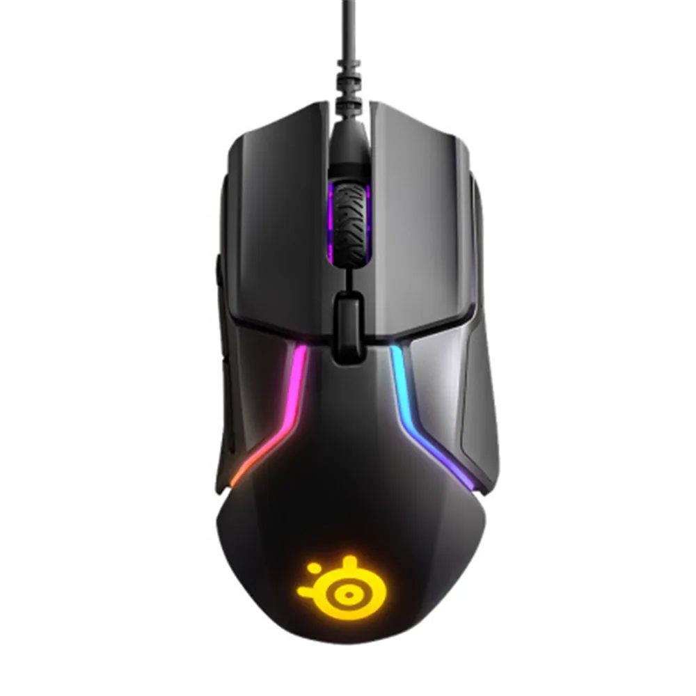 Without Retail Box Steelseries Rival 600 игровая мышь TrueMove3+ двойной оптический сенсор RGB взвешиваемая профессиональная FPS мышь - Цвет: Without Retail Box