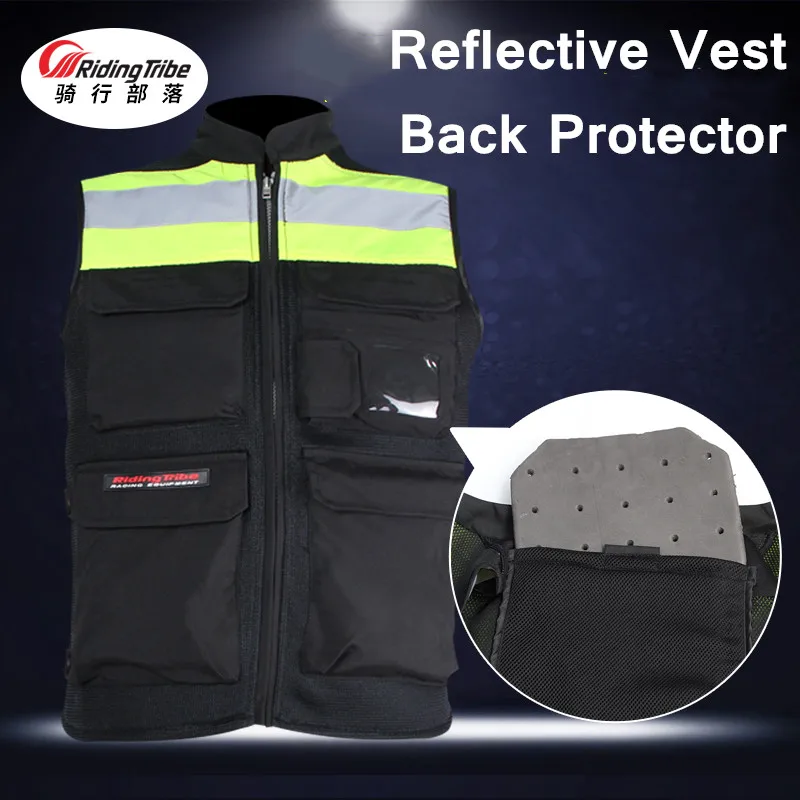 Мотоциклетная куртка Светоотражающий Жилет для езды защитный жилет гонок
