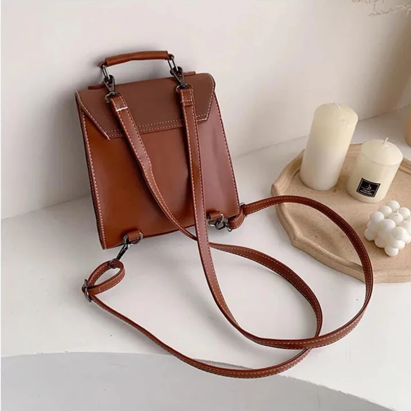 

Chuwanglin Women Backpack Fashion Leather School Bags for Teenage Girls Sac A Dos Travel Rucksack Mochilas Vintage bags F90804