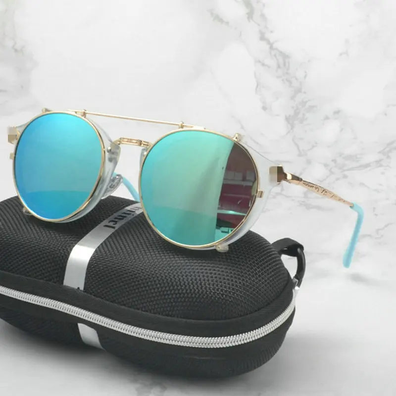 Мужские и женские солнцезащитные очки на застежке с магнитной оправой