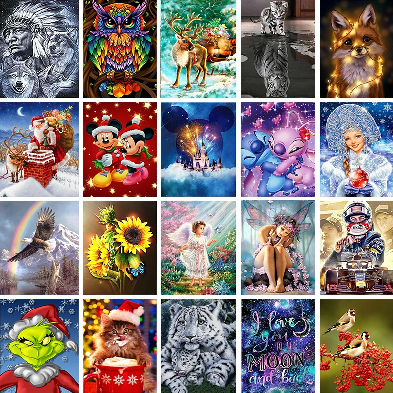 5D бриллиантовый рисунок Рождество Санта Клаус новый полный квадратный Стразы