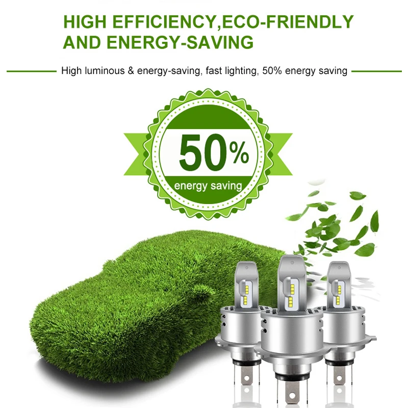 Автомобильные фары H7 светодиодный лампы для передних фар 12000LM H11 9005 HB3 9006 HB4 60 Вт