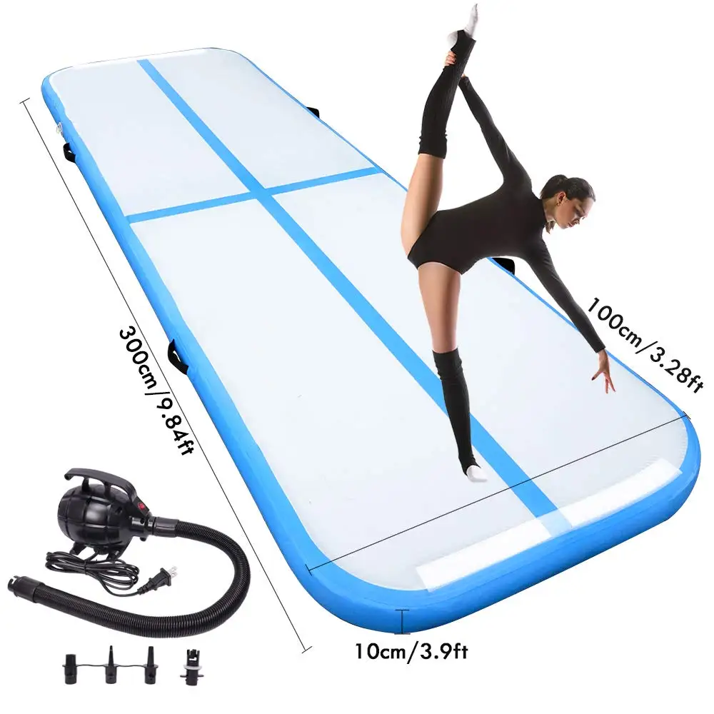 Free Shipping Cheerleading Gymnastics Mat DWF 5M Air Track Mats With Pump Customized Tumbling Track/Training Promotion ! | Игрушки и