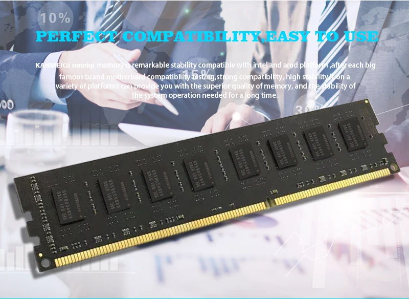 KANMEIQi DDR3 2 ГБ/4 ГБ/8 ГБ 1866Hmz 1600 МГц 1333 МГц оперативная память Desktop 240pin 1,5 в DIMM
