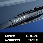 4 шт., автомобильные наклейки на стеклоочиститель для Chevrolet Lacetti Cruze Captiva Equinox Trax Impala Camaro Z71 Sonic Spark Sail Aveo SS Malibu