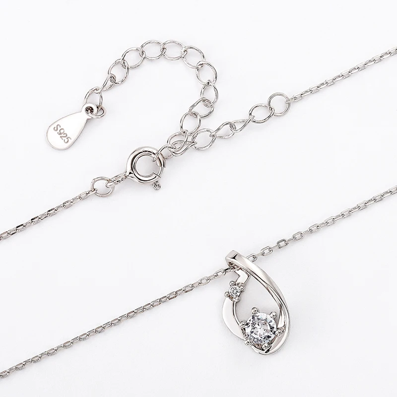 

American fashion hot style women fine jewelry clavicle chain A zircon sparkling pendant necklace33