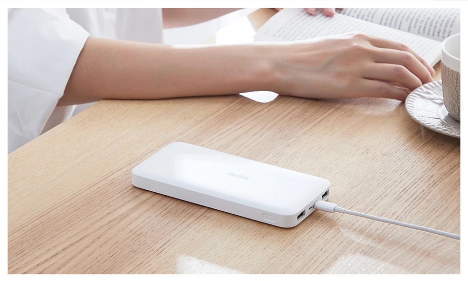 Xiaomi Redmi Power bank 10000mAh USB Type C Mi Powerbank 20000 Qi Fast Charger Portable Charging Poverbank External Battery