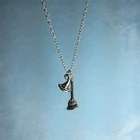 Ожерелье с шляпой ведьмы, метлой ведьмы и ожерелье с шляпой, ожерелье с подвеской, головной убор волшебника, украшение для волшебника, ожерелье с подвеской