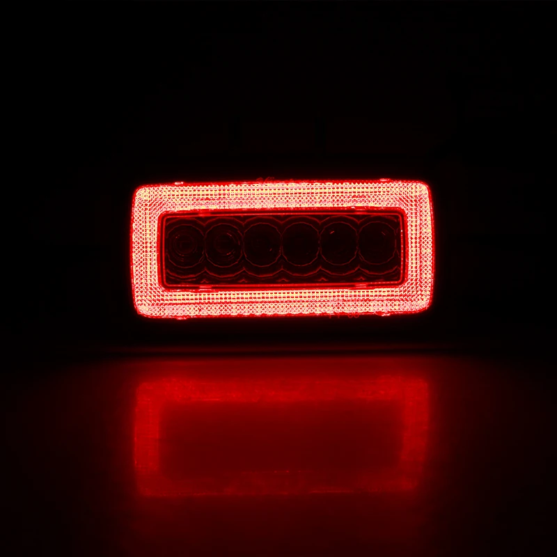 Автомобильная светодиодный ная задняя противотуманная фара 2 в 1 задний фонарь