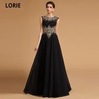 lorie beading formal evening gown long prom party dresses o neck sleeveless lace special occasion gowns plus size mother gown