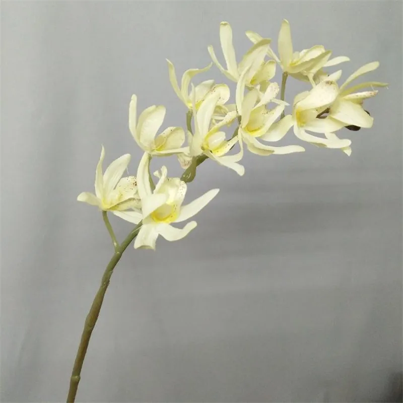 7Pcs Fake Short Stem Whelan (10 Heads/Piece) 24.8" Length Simulation Cicada for Home Wedding Decorative Artificial Flowers | Дом и сад