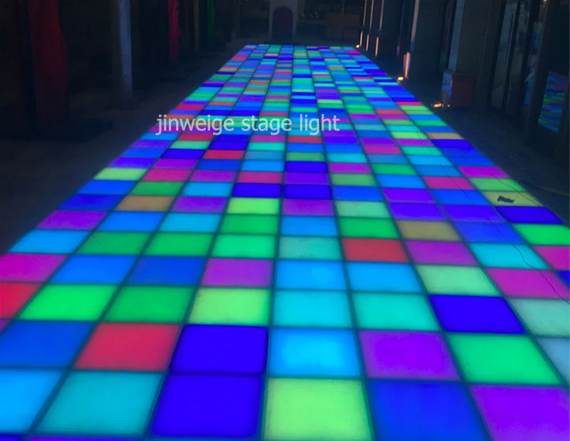 Интерактивный Цвет меняющийся СВЕТОДИОДНЫЙ танцпол RGB Радуга светодиодный Танцы