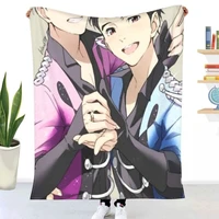 yuri on ice throw blanket sheets on the bed blanket on the sofa decorative bedspreads for children throw blankets sofa covers