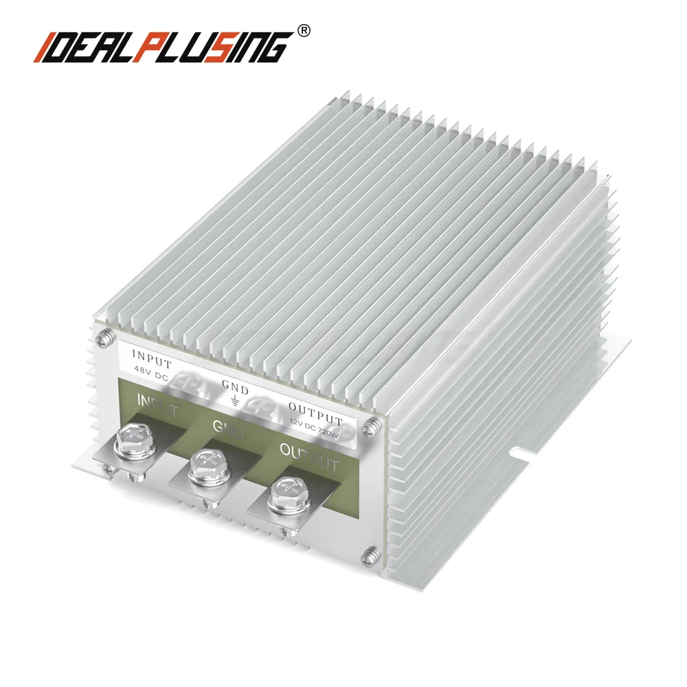 Input range (30v~60v) 48v to 12v  50A 600W switch dc dc converter step down buck car power supply module images - 6