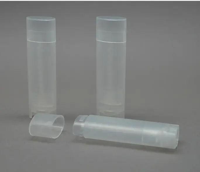 300 unids/lote de b&aacute;lsamo labial ovalado transparente, 4,5g, 0,15 oz, blanco y Mate, desodorante transparente, contenedor, barra giratoria, l&aacute;piz labial vac&iacute;o #36-2