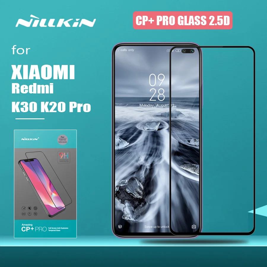 Красное Защитное стекло для экрана mi K30 K20 Pro Nillkin CP+ Pro Full Cover 2.5D из закаленного стекла для Xiao mi Red mi K30 K20 mi 9T Pro glass
