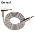 Аудиокабель Khopesh штырь-штырь 3,5 мм для Sony MDR-1000X WH-1000xm3 WH-1000XM2, сменный кабель для наушников, шнуры для наушников