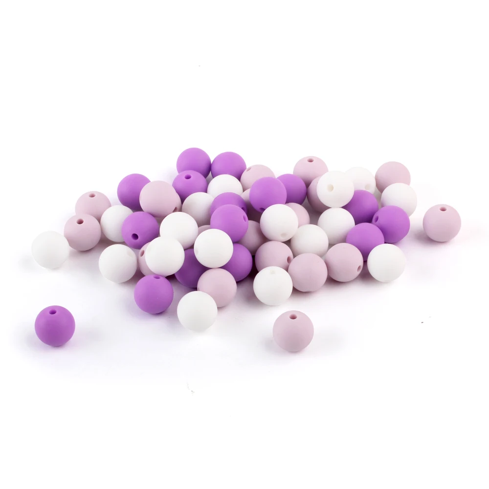 Bebe 15 мм круглый Прорезыватели для зубов DIY жевательные Красочные зубчатые соски с