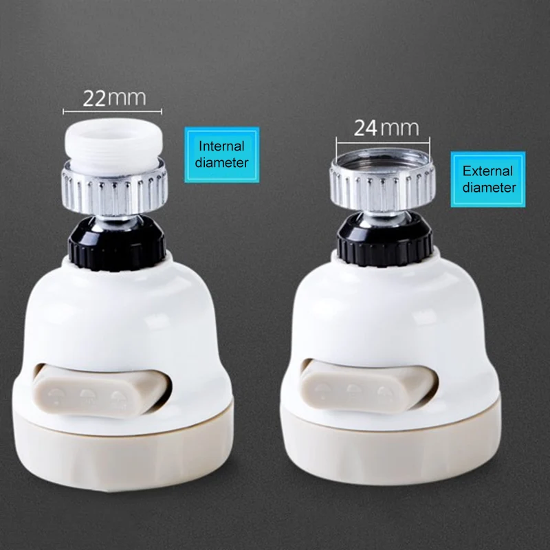 

Rotatable Water Faucet 360 Rotatable Water Faucet Bathroom Faucet Accessory Removable Kitchen Tap Head Faucet Water Sprayer