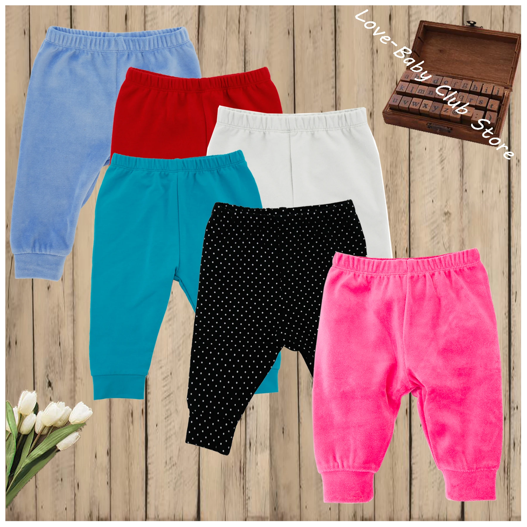 Длинные брюки для маленьких девочек и мальчиков Осень зима весенние