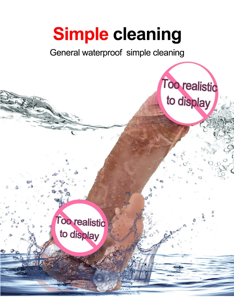 Hage Realistic Dildo Vibrator With Suction Cup for Women Artificial Silicone Penis Dick Masturbation Massager Sex Toys | Красота и