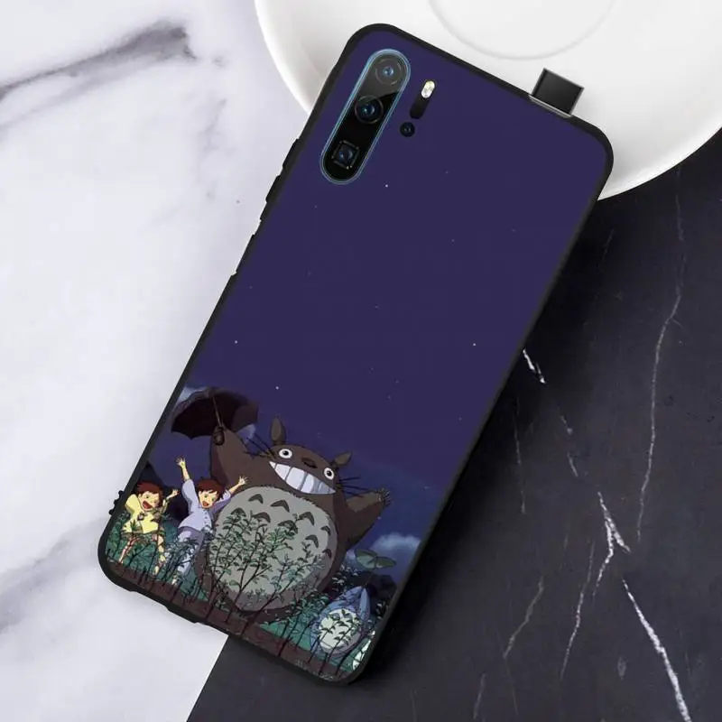 

Totoro Japan anime Miyazaki Hayao Phone Case For Huawei honor Mate P 10 20 30 40 Pro 10i 9 10 20 8 x Lite