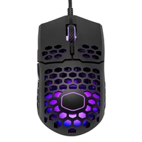 Cooler Master MM711 Lite RGB Backlight Gaming Mouse Lightweight Honeycomb Shell For Computer Laptop Gamer Complete Mause