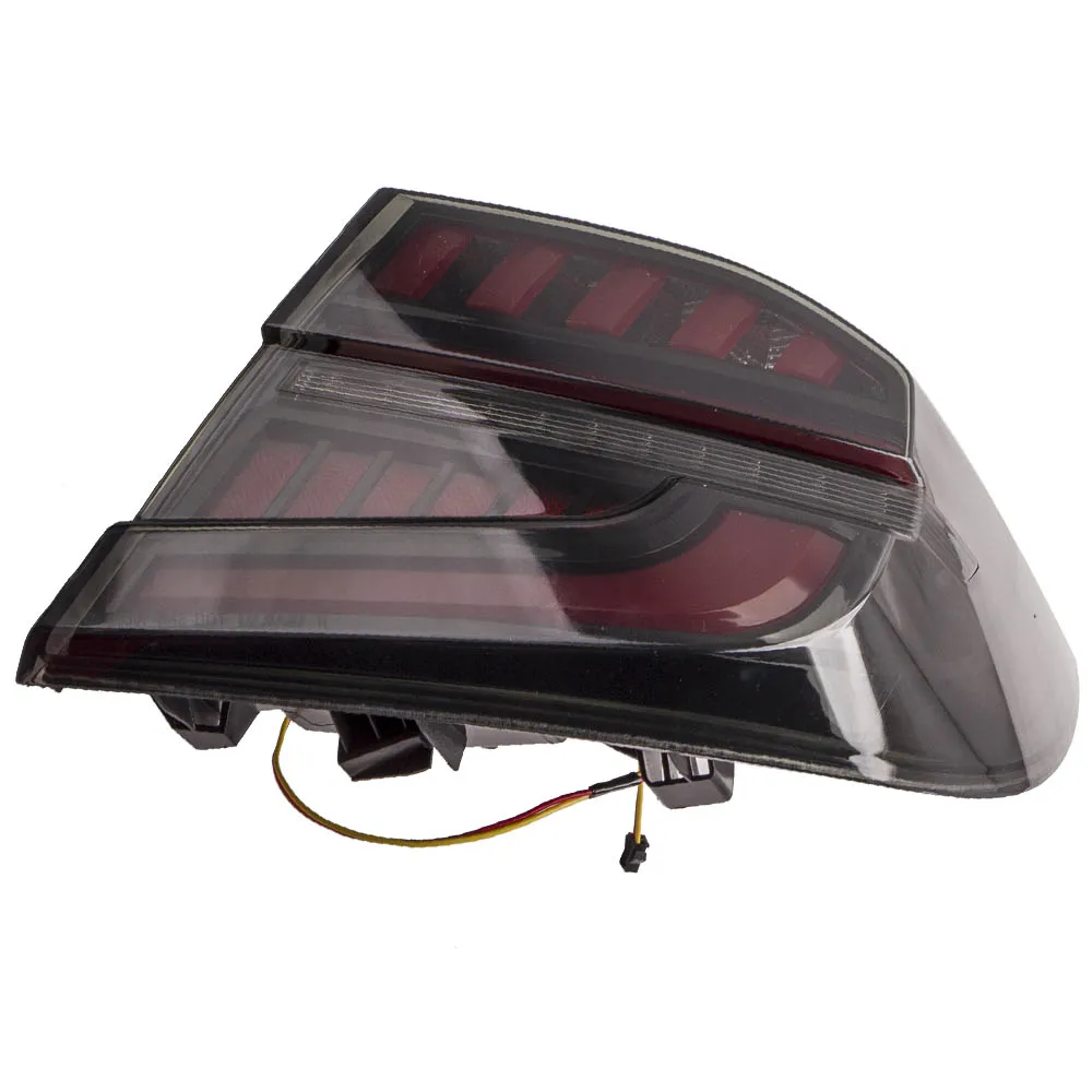 

Pair Smoke LED Tail Lights For Honda Accord 2018 2019 2020 Rear Lamps Assembly Black