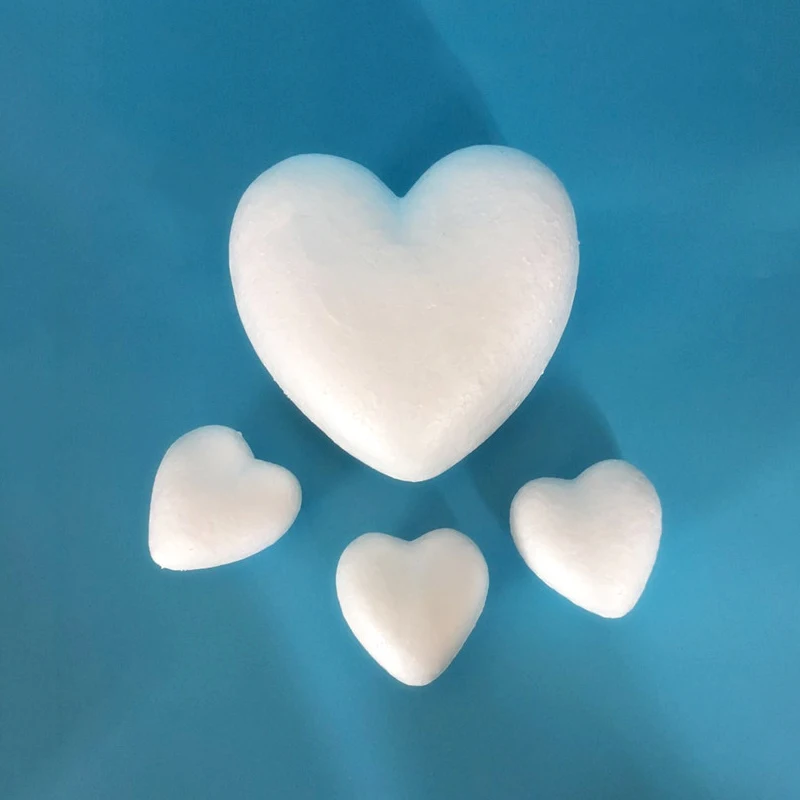 

DIY Modeling Bear Foam Polystyrene Styrofoam White Foam Gifts Heart Ball Ornaments Crafts Flower Easter Party Wedding Decoration