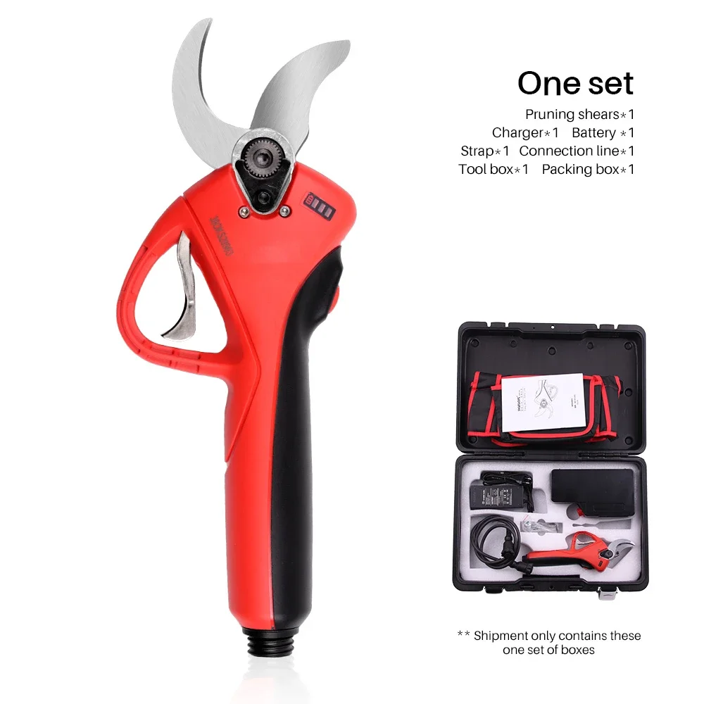 Free shipping apple tree,  Electric tree secateurs pruner, electric pruning shears,battery pruner for grape