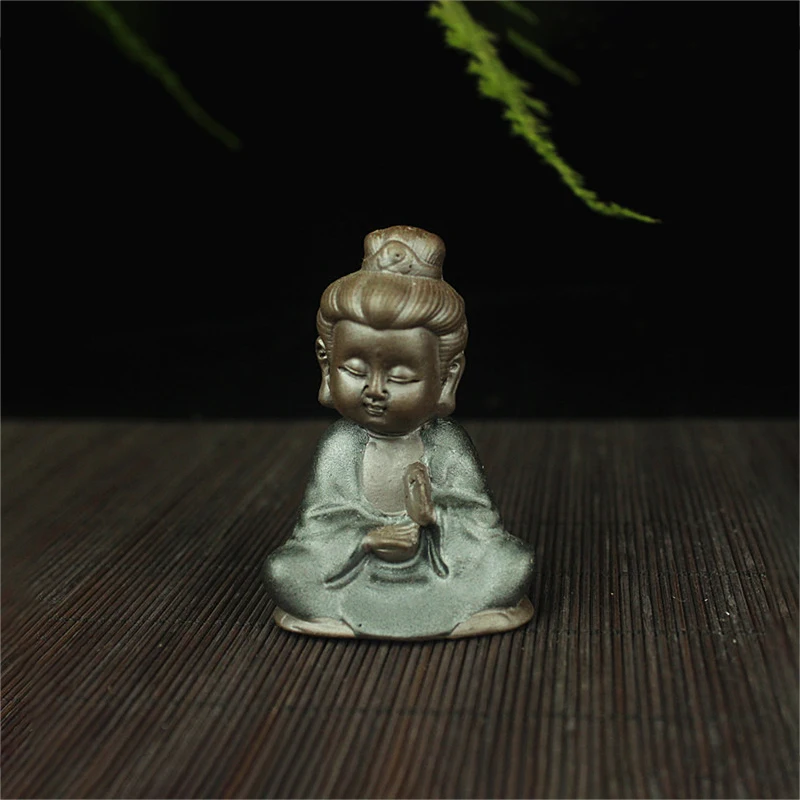 Украшения дома маленькие украшения как Гуаньинь Sansheng Мини Керамические изделия