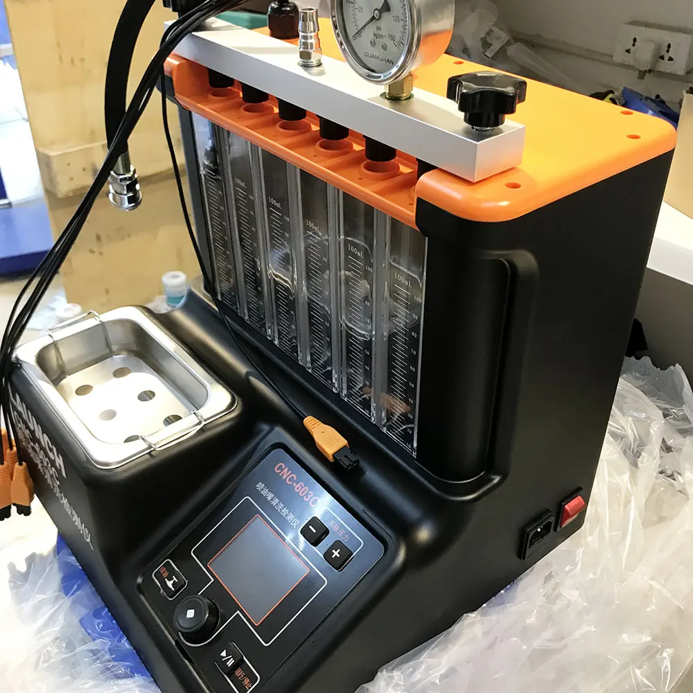 220V CNC-603C тестер топливных форсунок машина для очистки испытательного стенда оборудования