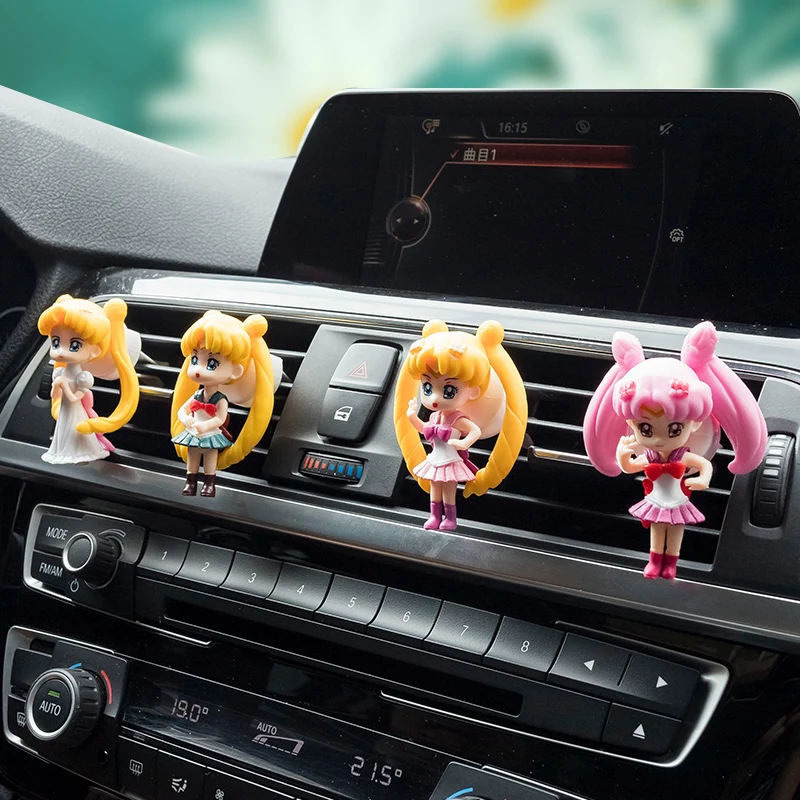 

Симпатичные Автомобильные Духи, автомобильные аксессуары, кондиционирование, воздуховыпускное отверстие, зажим для духов, Автомобильные у...