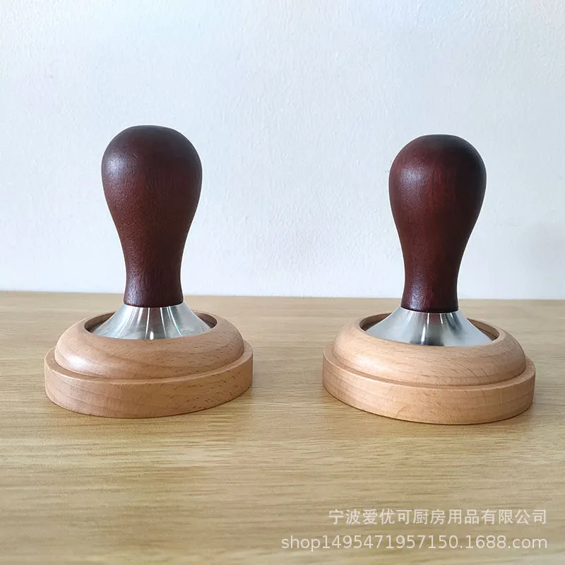Подставка для кофе из твердой древесины пищевого класса молоток пудры
