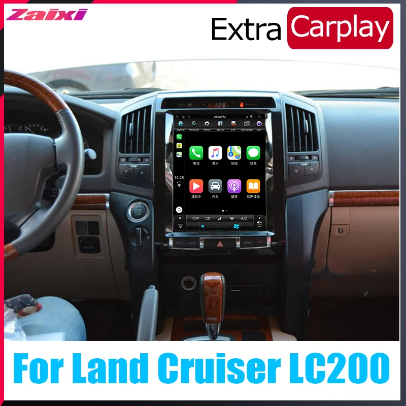 Автомобильный DVD плеер ZaiXi 12 1 дюйма под управлением Android с GPS Навигатором радио и