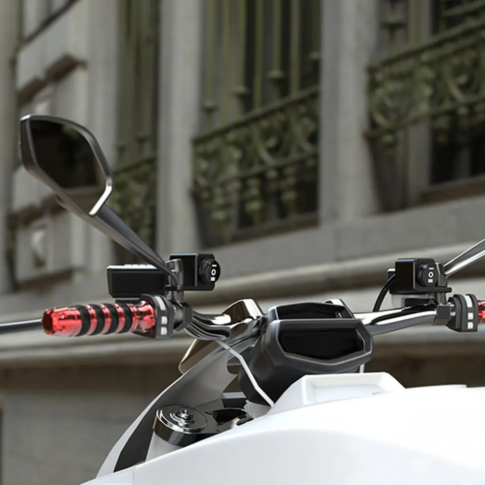 Переключатели для крепления на зеркало мотоцикла 12 В 10 мм | Автомобили и