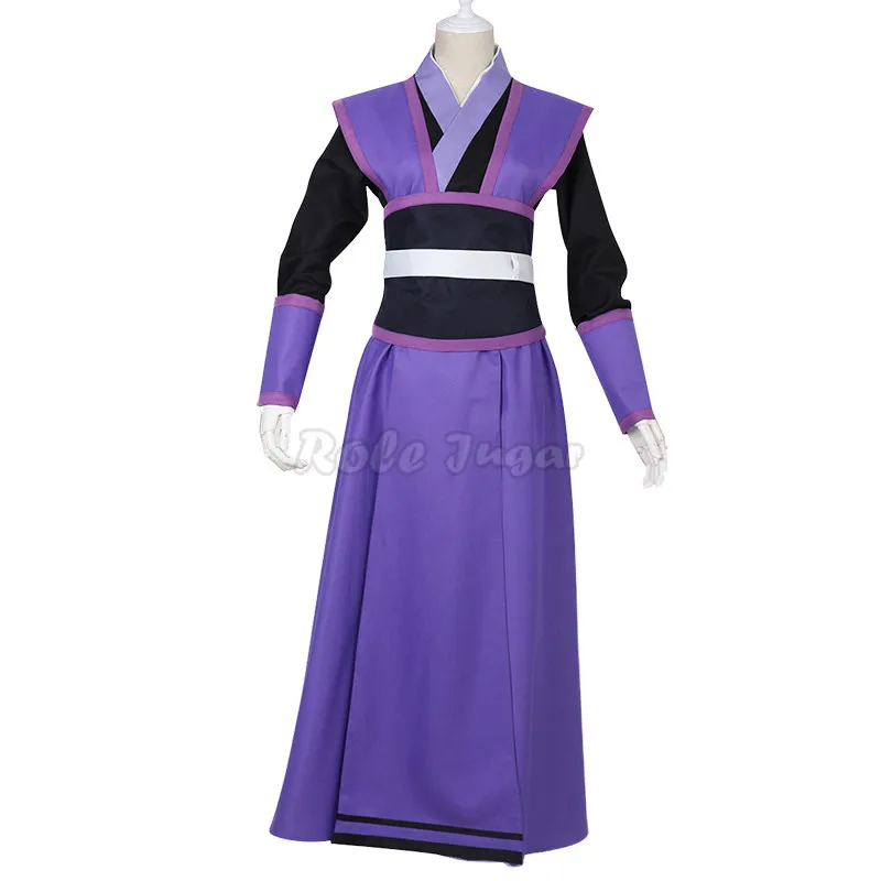 Аниме Mo Dao Zu Shi Wei Wuxian Wig Jiang Cheng Lan Wangji костюм и парик To Master Косплей Hanfu платье костюмы