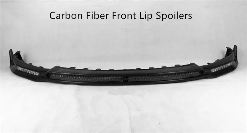 Front Rear Grille Lip Spoilers For Maserati Levante 2016 2017 2018 2019 2020 Bumper Diffuser High Quality Carbon Fiber Spoiler | Автомобили