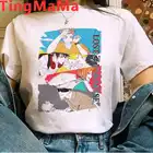 Футболка с изображением юдзюцу Kaisen Gojo Satoru Yuji Itadori, мужская белая футболка, пара кавайных футболок с рисунком, одежда в стиле Харадзюку, летний топ