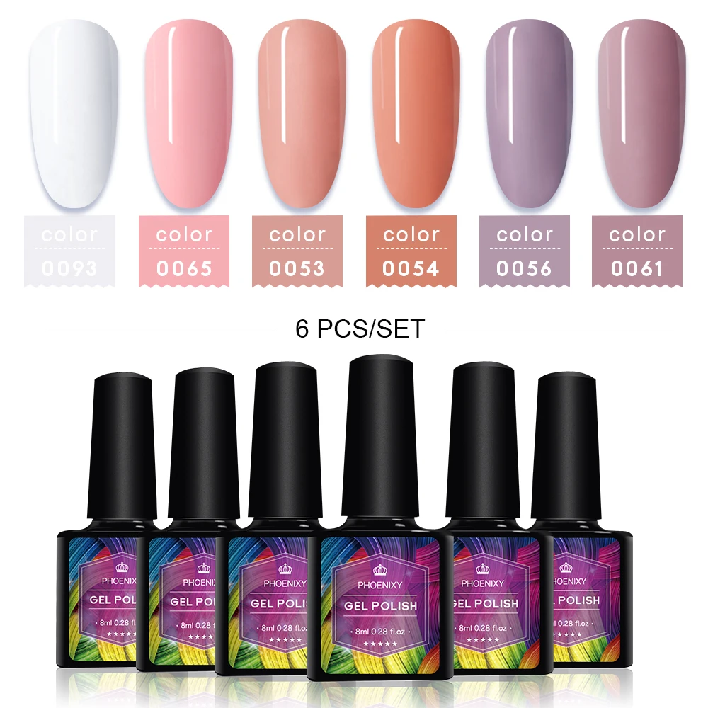 Полуперманентный УФ-Гель-лак для ногтей основа и верхнее покрытие гель-лака 4/5/6