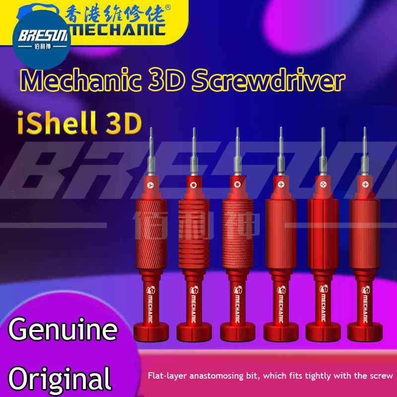 

Шуруповерт MECHANIC 6 в 1 iShell 3D для ремонта IPhone Samsung мобильный телефон ремонт разборки с магнитной отверткой