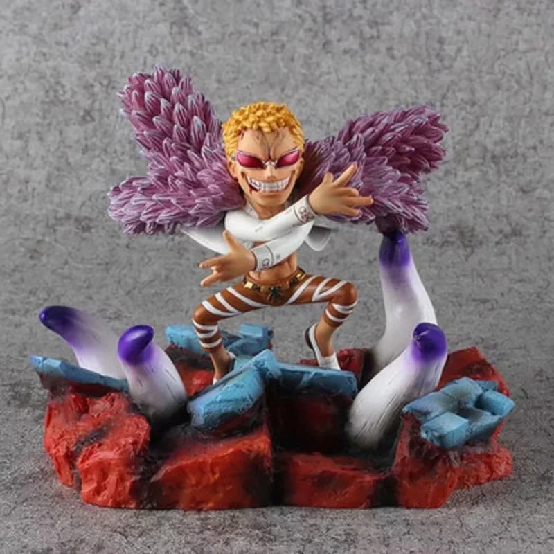 

Japanese anime ONE PIECE ONE PIECE The Straw Hat Pirates Monkey D. Luffy Donquixote Doflamingo Action Figure Collectible Models