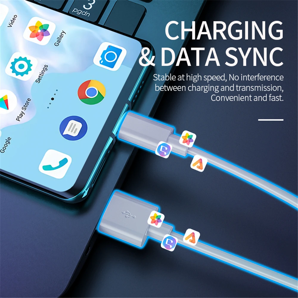 UGI 1/2/3 упаковка 5А USB C Type кабель для Samsung S20 Huawei P30 P20 Mate 30 20 40 Pro Plus 3 1 Type-C синхронизация