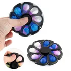 Игрушки-антистресс Pop из мягкого силикона в форме цветка