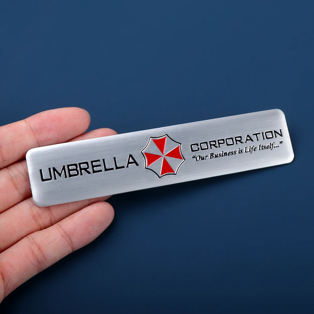 Стайлинг автомобиля 3D эмблема зонтика из алюминиевого сплава украшение наклейки