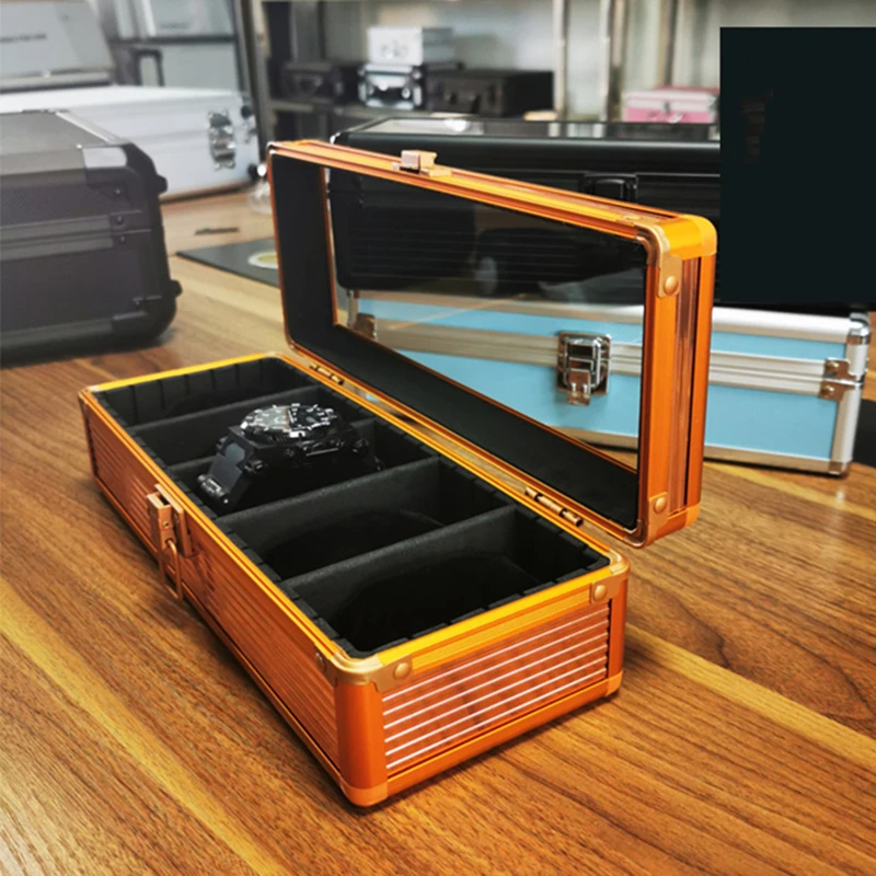 YA 2 слота деревянная коробка для часов с замком Новый Мужской органайзер