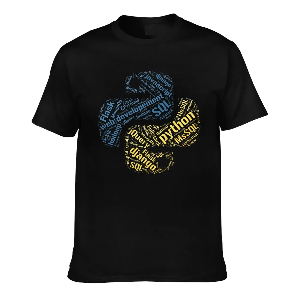 

Python Programmer T Shirt Coder Programming 100 Percent Cotton Male T-Shirt Short Sleeves Print Tshirt Cute